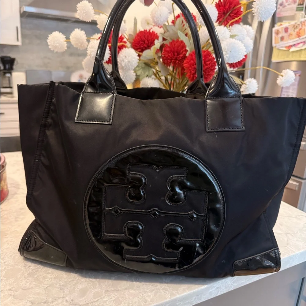 Tory Burch Nylon Ella Tote Large